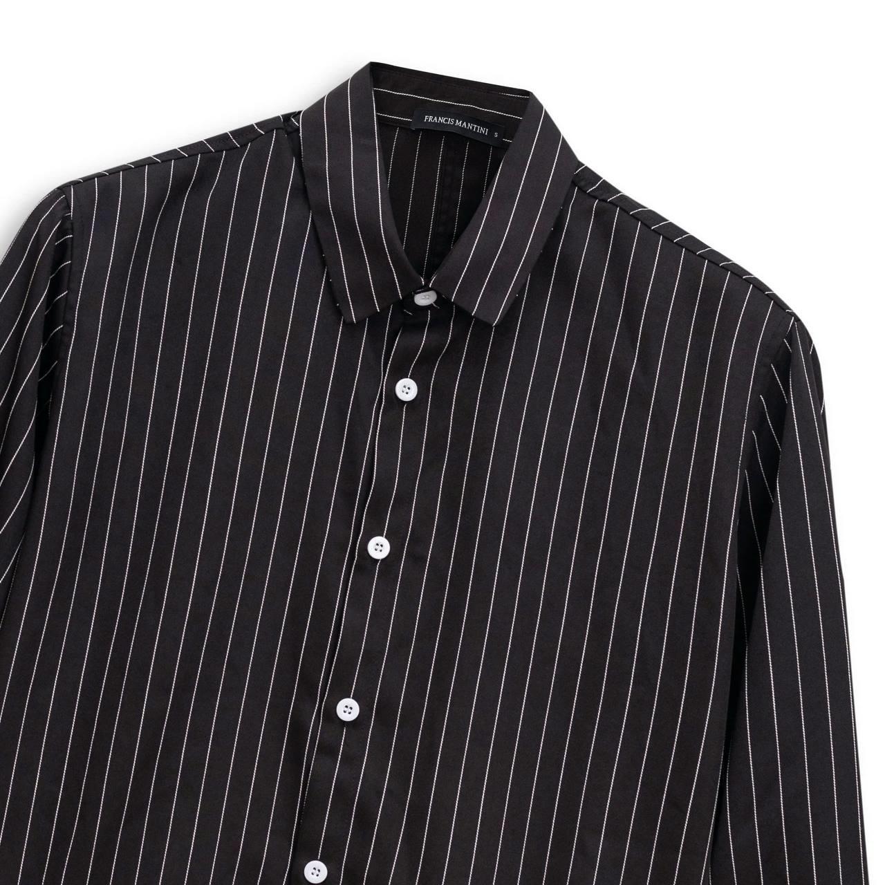 Áo Sơ Mi Tay Dài Francis Mantini Long Sleeve 'Black' - HÀNG MỚI VỀ - Ảnh 7