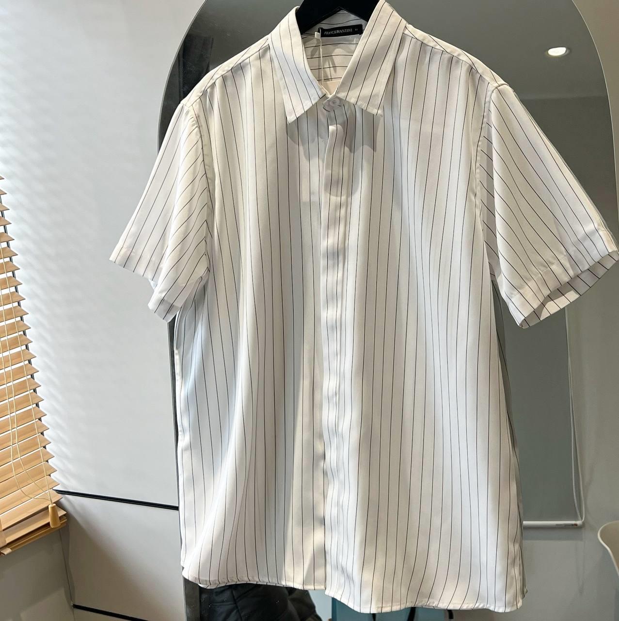 Áo Sơ Mi Tay Ngắn Francis Mantini Short Sleeve 'White' - HÀNG MỚI VỀ - Ảnh 8