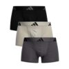 Boxer Adidas Active Flex Cotton 'Black Grey' ( 1pack / 3cái ) [4AM002-903]-V
