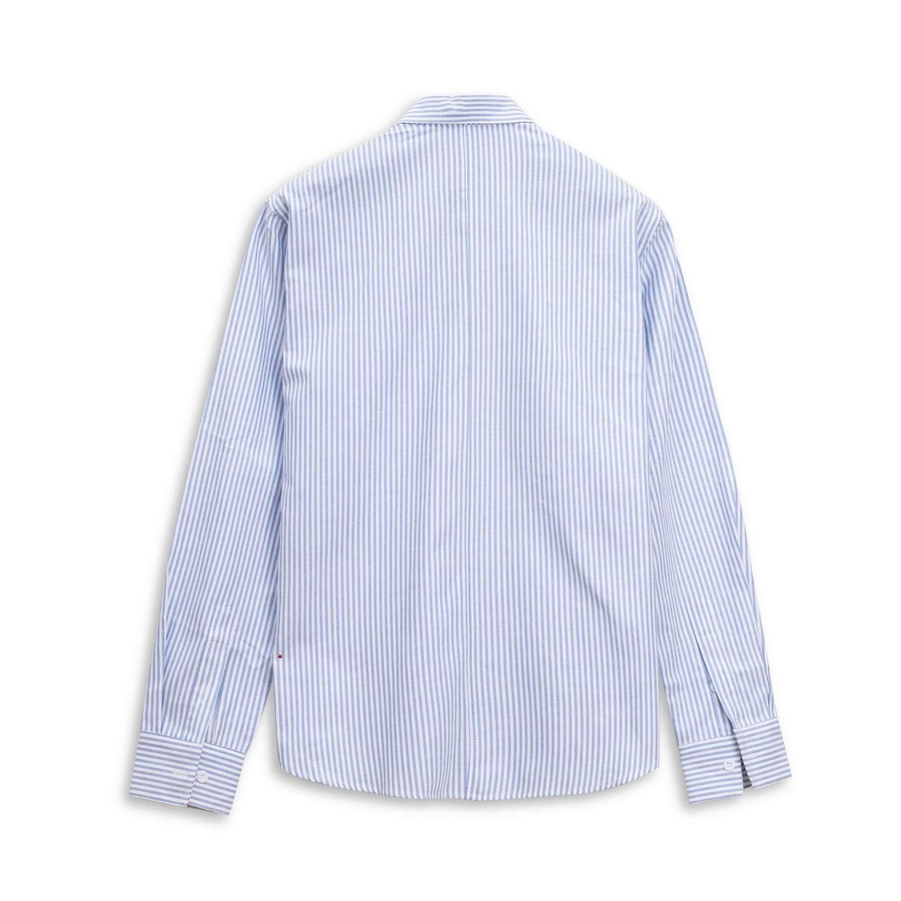 Áo Sơ Mi Tay Dài Francis Mantini Long Sleeve '' Blue '' - Ảnh 8