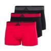 Boxer Adidas Active Flex Cotton 'Black/ Red' ( 1pack / 3cái ) [4AM010-901]-V