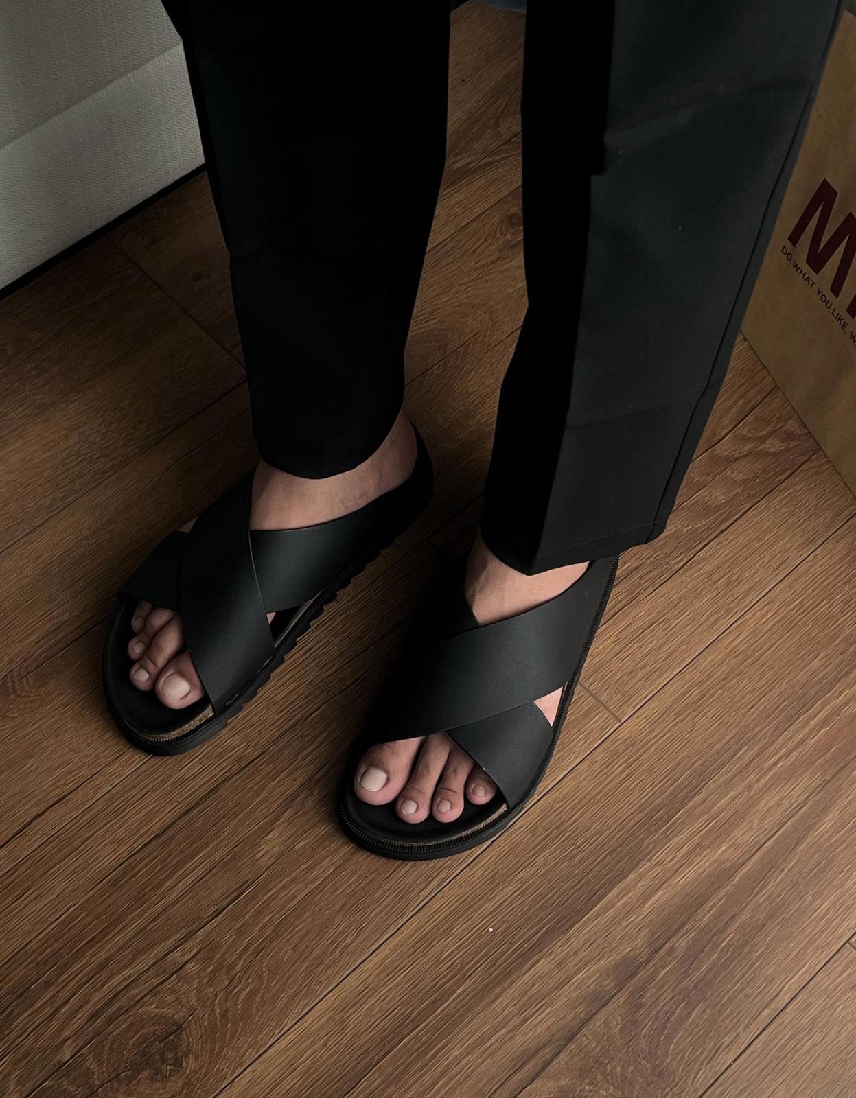 Dép Francis Mantini Grand Canyon Royale Birken Black - Ảnh 2