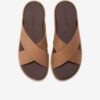Dép Cole Haan Men's Nantucket Cross Strap ''Golden Toffee'' [C39904] - V