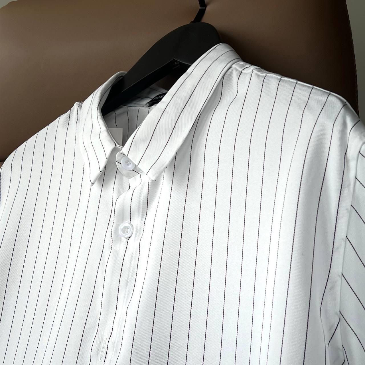 Áo Sơ Mi Tay Dài Francis Mantini Stripe Long Sleeve 'White' - HÀNG MỚI VỀ - Ảnh 4