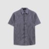 Áo Sơ Mi Tay Ngắn Francis Mantini Short Sleeve 'Dark Grey' - HÀNG MỚI VỀ
