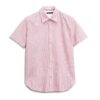 Áo Sơ Mi Tay Ngắn Francis Mantini Short Sleeve ''White Pink''- HÀNG MỚI VỀ