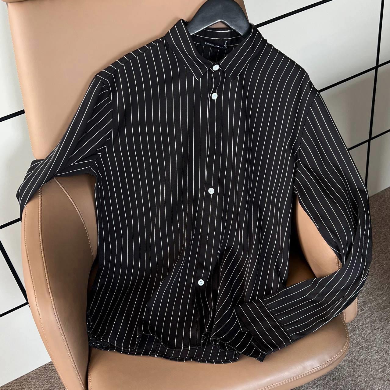 Áo Sơ Mi Tay Dài Francis Mantini Long Sleeve 'Black' - HÀNG MỚI VỀ - Ảnh 6