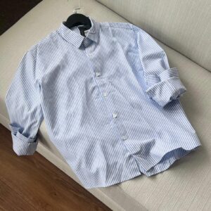 Áo Sơ Mi Tay Dài Francis Mantini Long Sleeve '' Blue ''