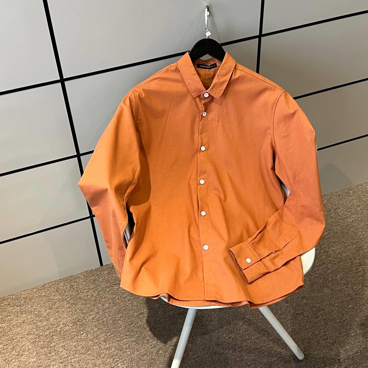 Áo Sơ Mi Tay Dài Francis Mantini Long Sleeve 'Orange' - HÀNG MỚI VỀ - Ảnh 3