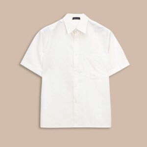 Áo Sơ Mi Tay Ngắn Francis Mantini Short Sleeve Cloud White - HÀNG MỚI VỀ