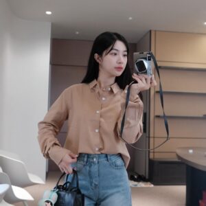 Alternative view of Áo Sơ Mi Tay Dài Francis Mantini Long Sleeve 'Begie' - HÀNG MỚI VỀ