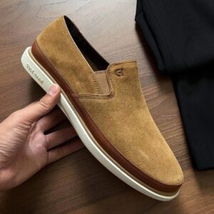 Alternative view of Giày Tây Cole Haan Men's GrandPro Strawpoint Twin Gore Loafers ''Golden Toffee'' [C41876] - V - EXTRA SALE