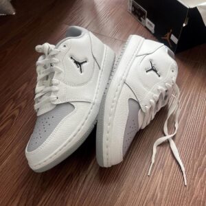 Alternative view of Giày Nike Air Jordan Court Connect Low ‘'White Grey'’ [ IQ6828 102 ] - V