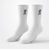 Vớ On Running Logo Sock Mid Sports Socks White