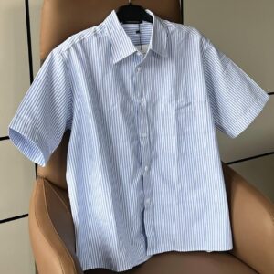 Alternative view of Áo Sơ Mi Tay Ngắn Francis Mantini Short Sleeve Line Blue - HÀNG MỚI VỀ