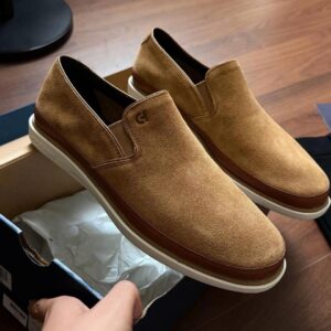 Giày Tây Cole Haan Men's GrandPro Strawpoint Twin Gore Loafers ''Golden Toffee'' [C41876] - V - EXTRA SALE