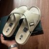 Dép Francis Mantini Darrel Premier Cross Strap Leather Cream V2 [24290CR] - HÀNG MỚI VỀ