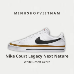 Giày Nike Court Legacy Next Nature White Desert Ochre [DH3162-100] FLAW_ Discount