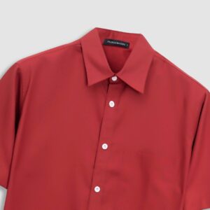 Alternative view of Áo Sơ Mi Tay Ngắn Francis Mantini Short Sleeve Red - HÀNG MỚI VỀ