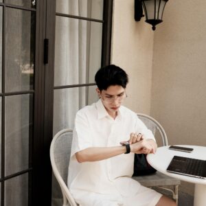 Alternative view of Áo Sơ Mi Tay Ngắn Francis Mantini Short Sleeve Cloud White - HÀNG MỚI VỀ