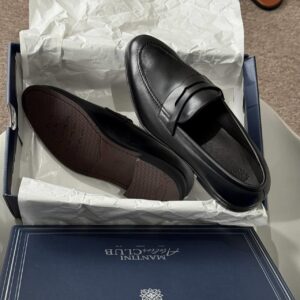 Giày Tây Francis Mantini Loafer Shiny Leather ''Black” Super Delux - HÀNG MỚI VỀ