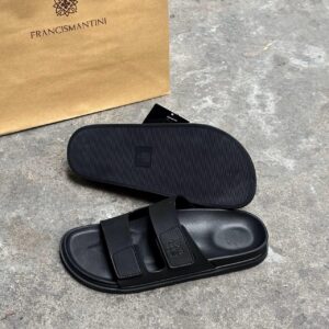 Dép Francis Mantini Double-Strap Black [23288BL] - HÀNG MỚI VỀ