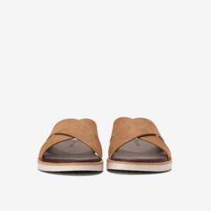 Alternative view of Dép Cole Haan Men's Nantucket Cross Strap ''Golden Toffee'' [C39904] - V