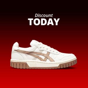 Alternative view of Giày Asics Court MZ Retro Casual 'White Brown' [1203A127-105]