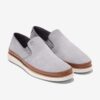 Giày Tây Cole Haan Men's GrandPro Strawpoint Twin Gore Loafers ''Grey'' [C41875] - V - EXTRA SALE