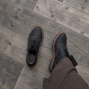 Giày Boots Francis Mantini Heritage LowBoots Real Leather ''Black'' [FMNTN23996]