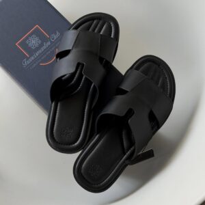 Dép Francis Mantini Royal Black Signature (HÀNG MỚI VỀ)