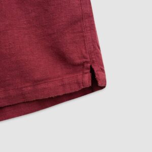 Alternative view of Quần Short Francis Mantini Sleeve Plum Red - HÀNG MỚI VỀ