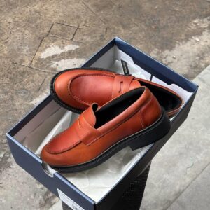 Alternative view of Giày Tây Francis Mantini Loafer Shiny Leather ''Brown''