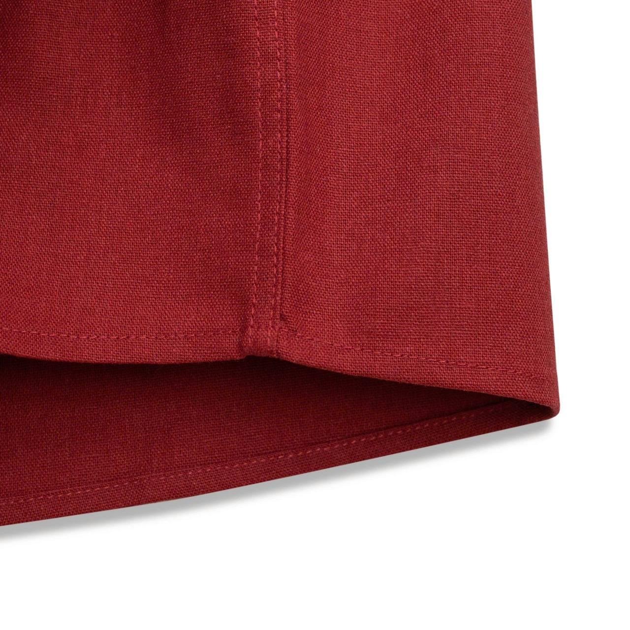 Áo Sơ Mi Tay Ngắn Francis Mantini Short Sleeve Red Brown - HÀNG MỚI VỀ - Ảnh 7