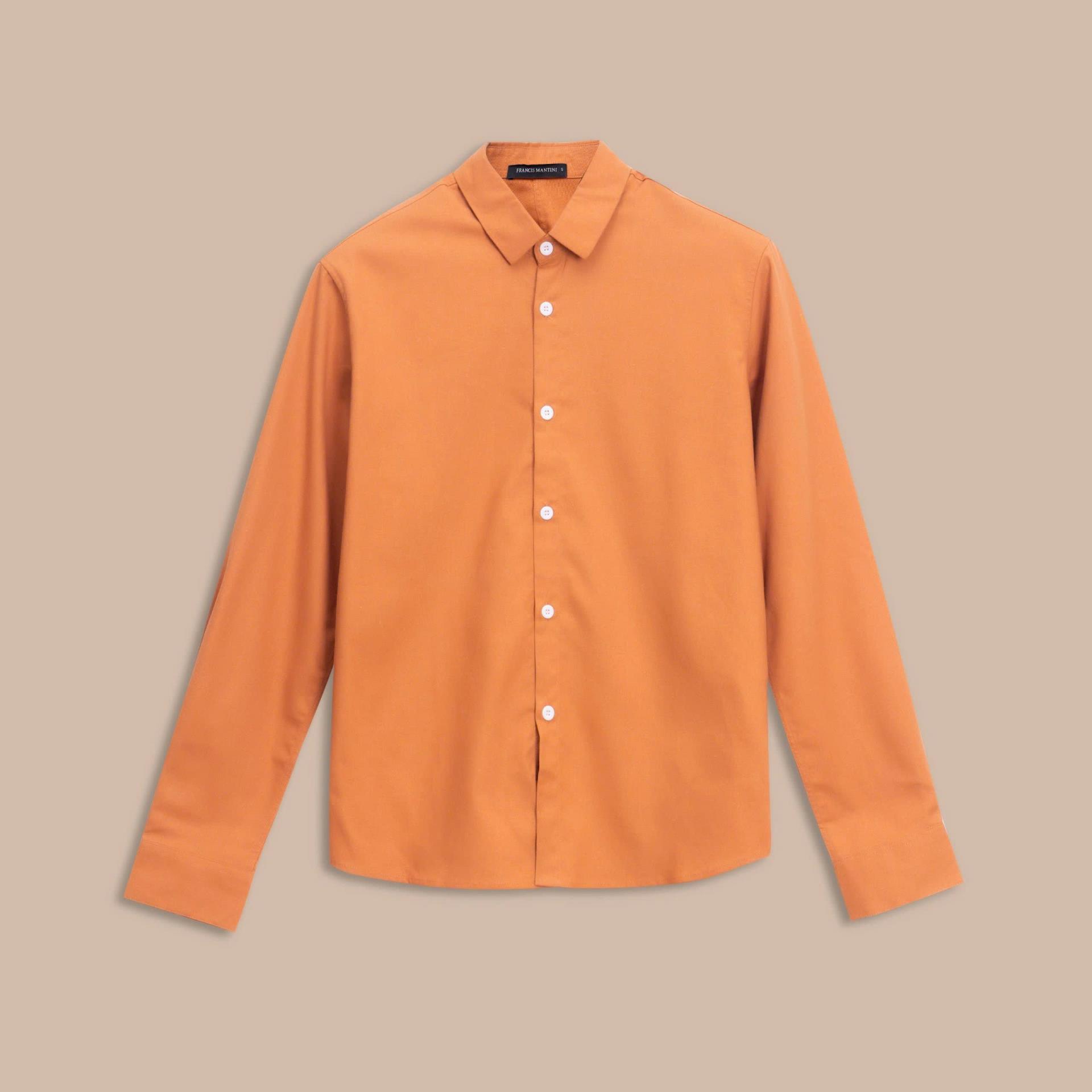 Áo Sơ Mi Tay Dài Francis Mantini Long Sleeve 'Orange' - HÀNG MỚI VỀ