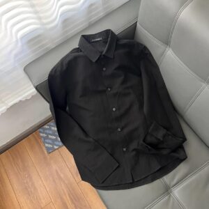 Alternative view of Áo Sơ Mi Tay Dài Francis Mantini Long Sleeve 'BLACK' - HÀNG MỚI VỀ