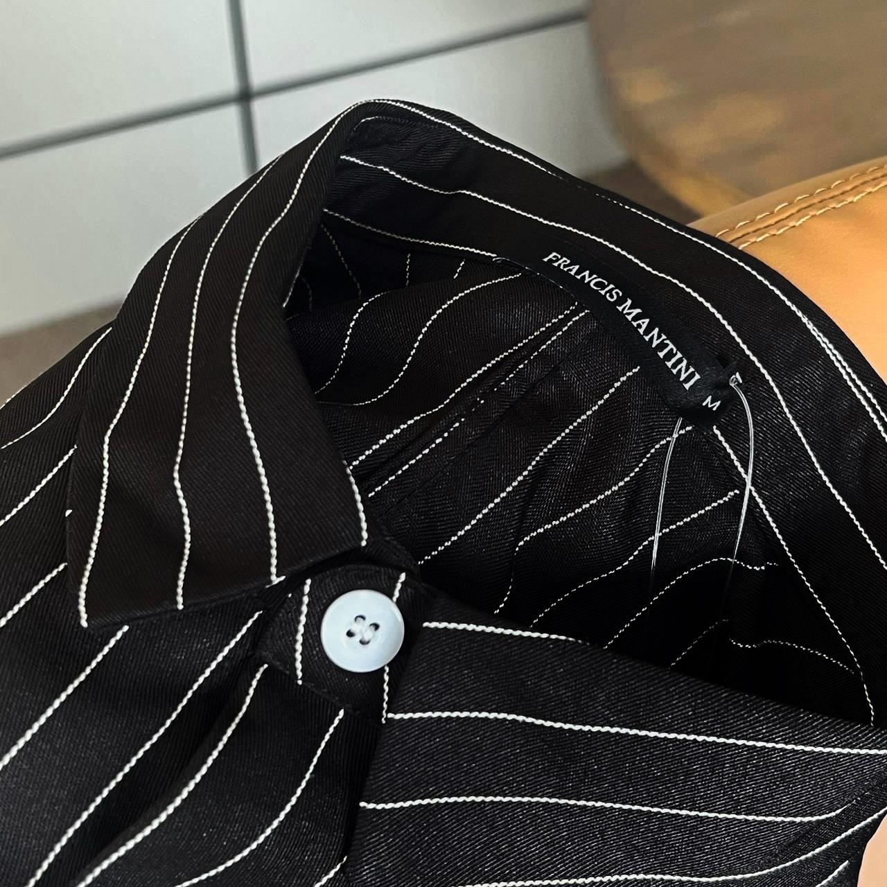 Áo Sơ Mi Tay Dài Francis Mantini Long Sleeve 'Black' - HÀNG MỚI VỀ - Ảnh 3