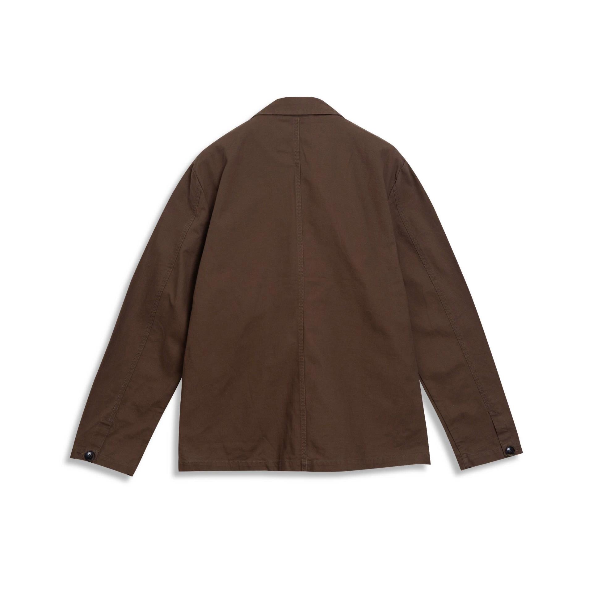 Áo Sơ Mi Tay Dài Francis Mantini Solid Canvas Camel ''Beige'' - Ảnh 4
