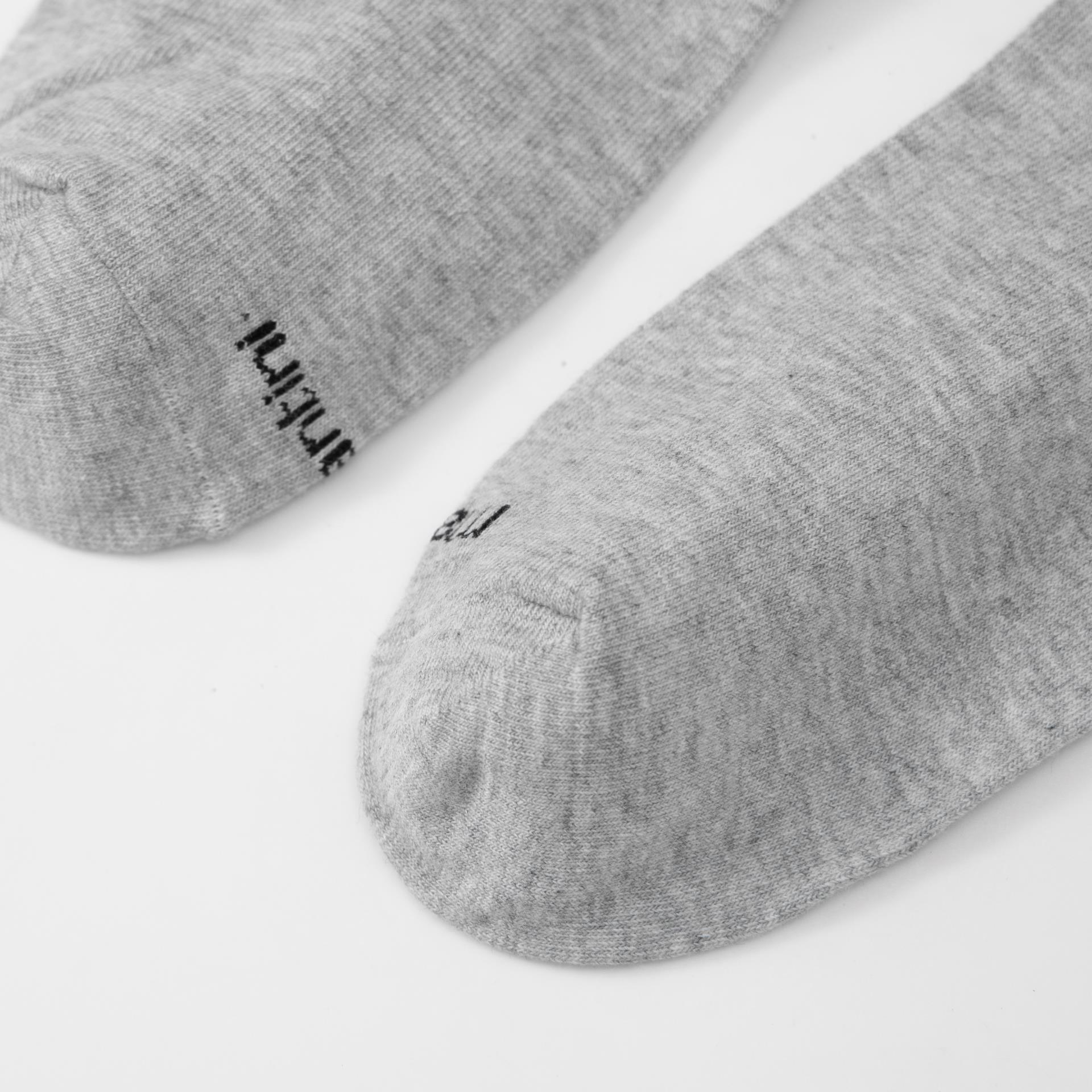 Vớ Francis Mantini Marl Knit Striped Accent Crew Socks ( 3 Pairs ) "Grey/Royal Blue" - Ảnh 3