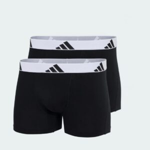 Boxer Adidas Active Flex Cotton 'White Black' ( 1pack / 2cái ) [4AM003-006]-V