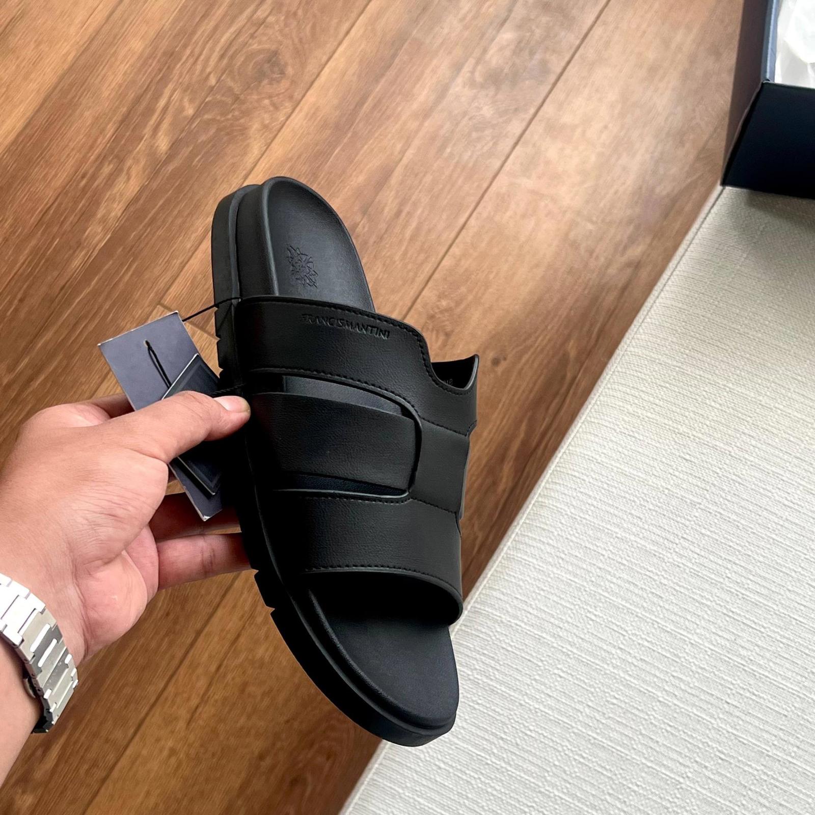 Dép Francis Mantini Velar Royale Black - Ảnh 16