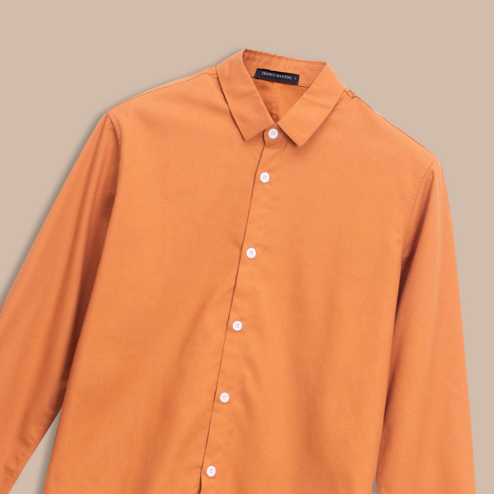 Áo Sơ Mi Tay Dài Francis Mantini Long Sleeve 'Orange' - HÀNG MỚI VỀ - Ảnh 11