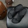 Dép Francis Mantini Velar Crossover 2 Sandal Black