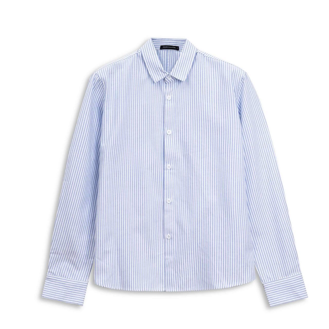 Áo Sơ Mi Tay Dài Francis Mantini Long Sleeve '' Blue '' - Ảnh 9