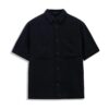 Áo Sơ Mi Tay Ngắn Francis Mantini Short Sleeve Black - HÀNG MỚI VỀ
