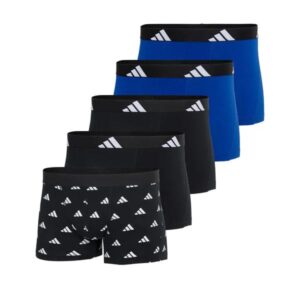 Boxer Adidas Active Flex Cotton 'Black/Blue' ( 1pack / 5cái ) [4AM019-913]-V