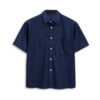 Áo Sơ Mi Tay Ngắn Francis Mantini Short Sleeve Navy - HÀNG MỚI VỀ