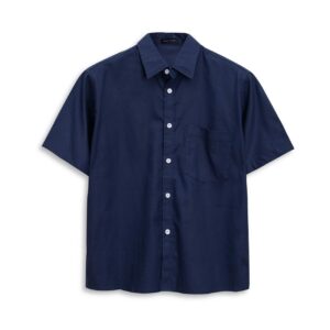 Áo Sơ Mi Tay Ngắn Francis Mantini Short Sleeve Navy - HÀNG MỚI VỀ