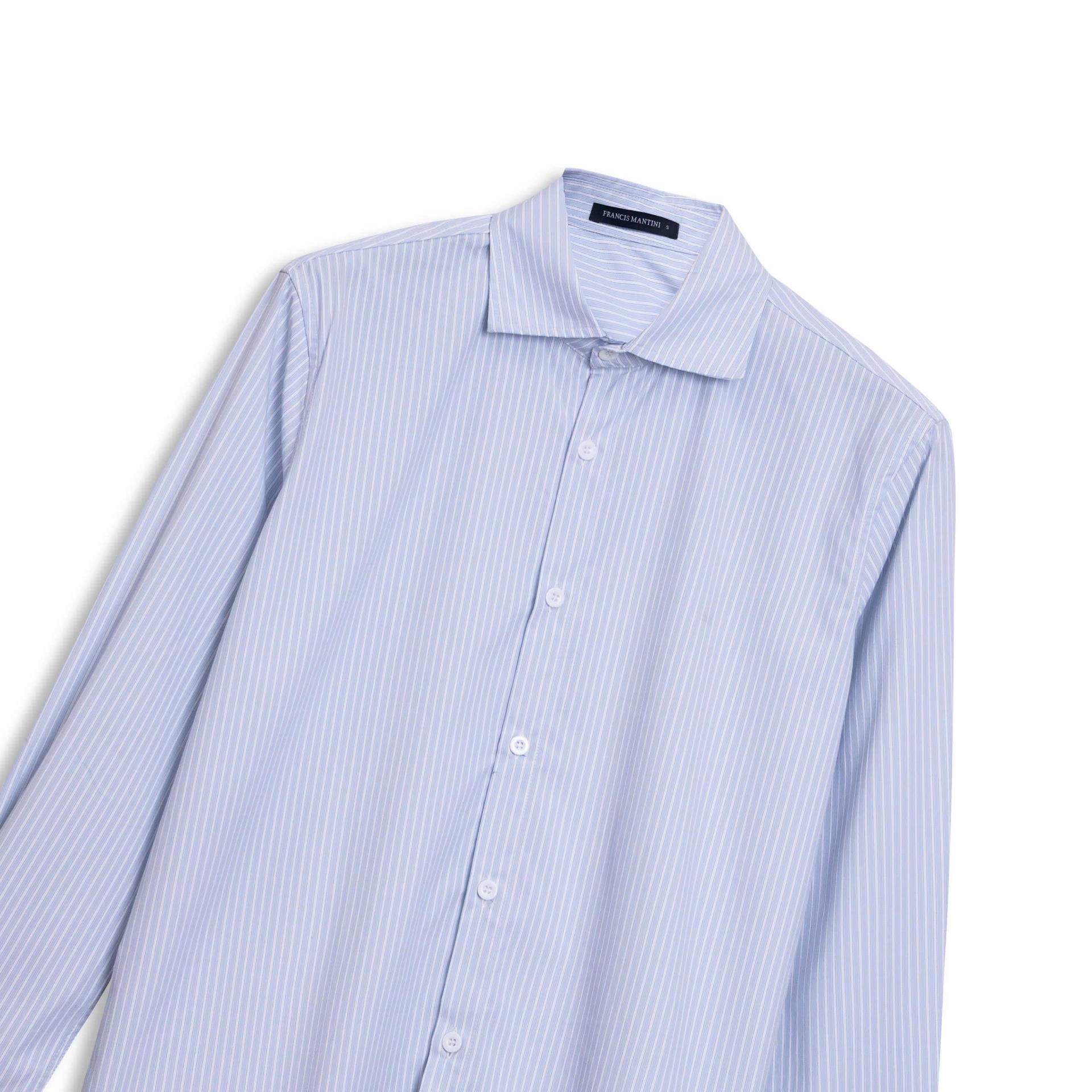 Áo Sơ Mi Tay Dài Francis Mantini Long Sleeve ''Light Blue'' - HÀNG MỚI VỀ - Ảnh 2