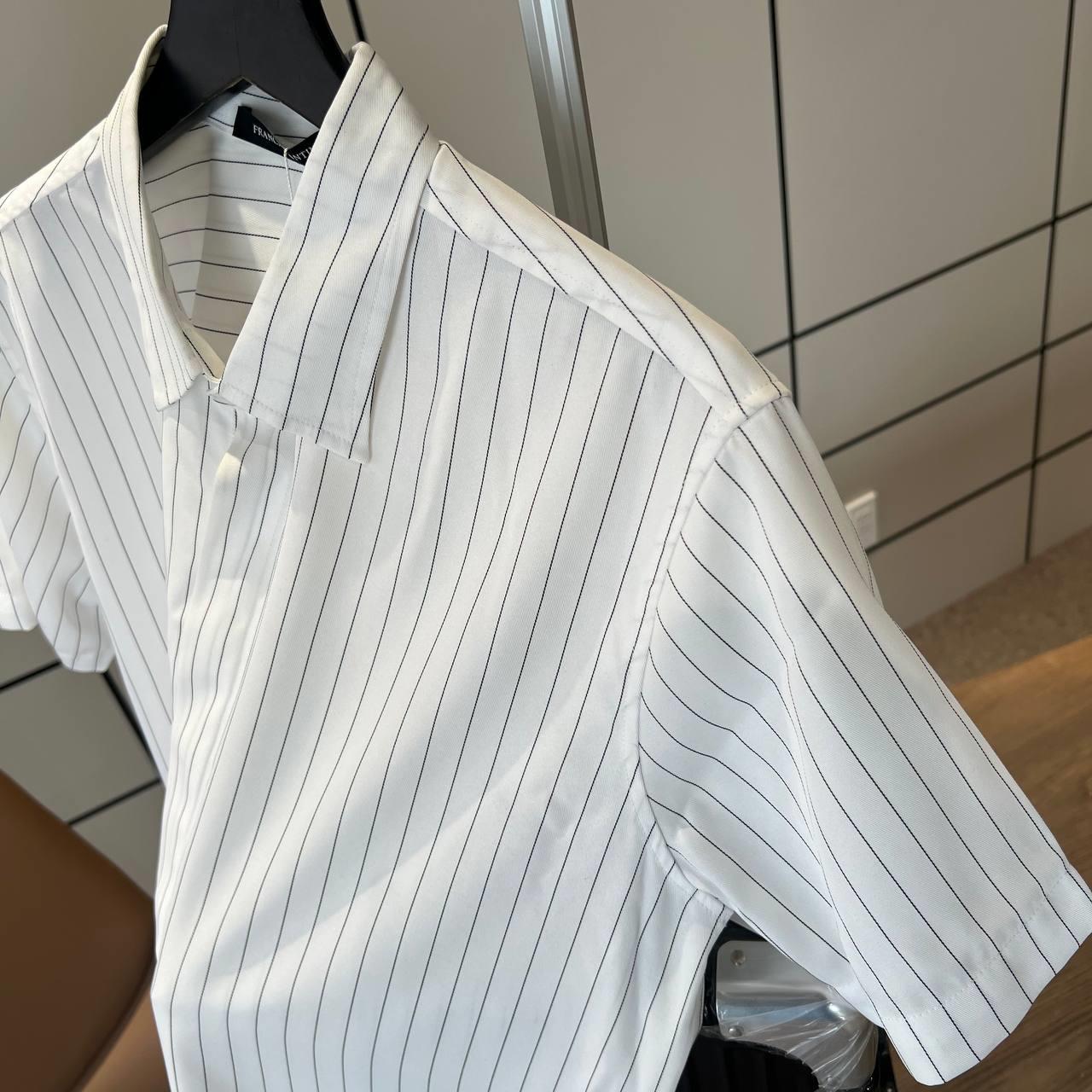 Áo Sơ Mi Tay Ngắn Francis Mantini Short Sleeve 'White' - HÀNG MỚI VỀ - Ảnh 4
